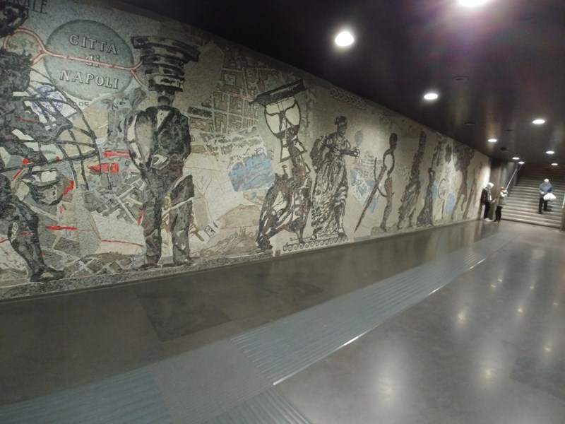 متروهای جذاب دنیا ، متروی ناپل
